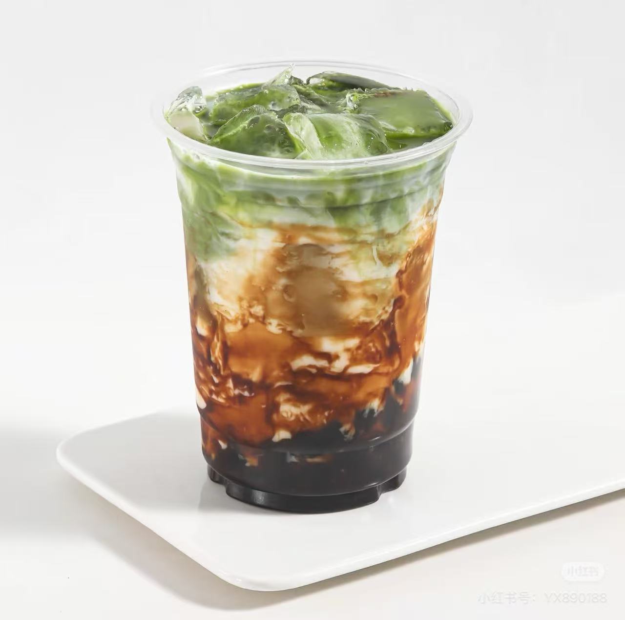 Iced Brown Sugar Matcha Latte